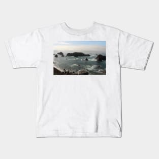 Pacific Ocean California Coast Kids T-Shirt